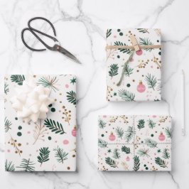 Hoja De Papel De Regalo Botánico caprichoso