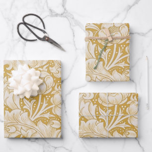 Hoja De Papel De Regalo Botón de soltero de William Morris Flor Clásica