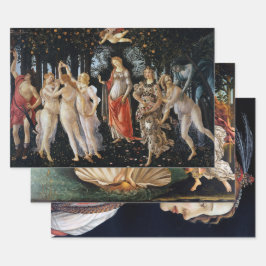 Hoja De Papel De Regalo Botticelli