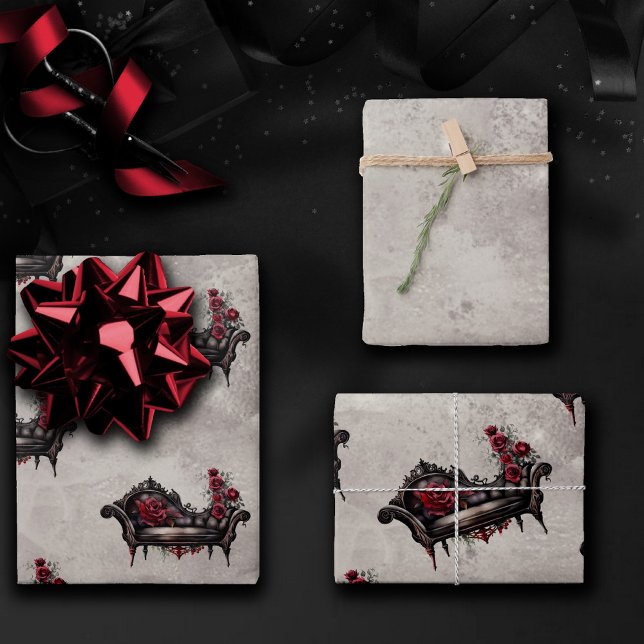 Hoja De Papel De Regalo Boudoir Chaise | Sofá de salón desmayado de Victor (Subido por el creador)