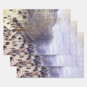 Hoja De Papel De Regalo Boulevard des Capucines por Claude Monet, Bella Ar