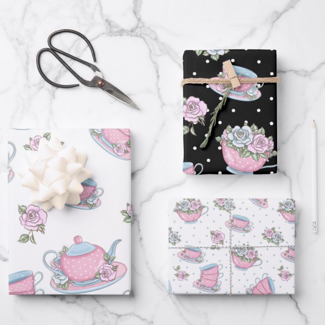 Hoja De Papel De Regalo Bridal Shower (Anverso)