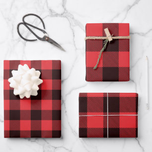 Hoja De Papel De Regalo Buffalo Plaid