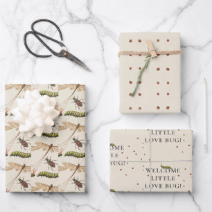 Hoja De Papel De Regalo Bug de amor