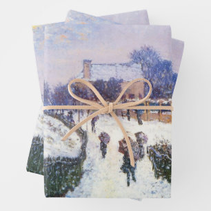 Hoja De Papel De Regalo Bulevar Saint Denis Argenteuil por Claude Monet