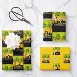 Hoja De Papel De Regalo Buscando Estados Unidos