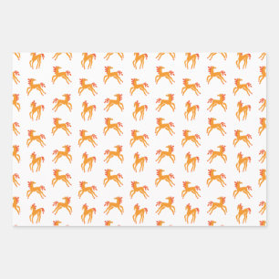 Hoja De Papel De Regalo Caballo lindo