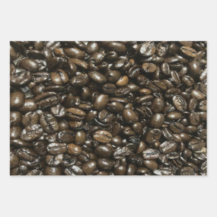 Hoja De Papel De Regalo Café frijol