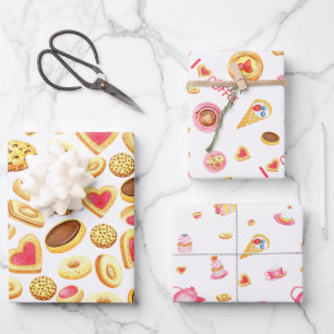 Hoja De Papel De Regalo CAKES Y Goodies