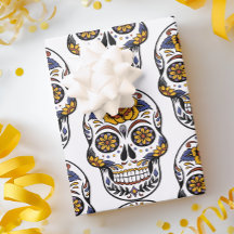 Calavera de azúcar Halloween Día de Muertos