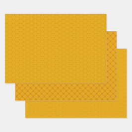 Hoja De Papel De Regalo Calendula (Oro)