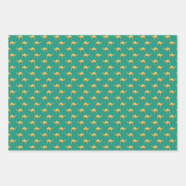 Hoja De Papel De Regalo Camello Animal Árabe