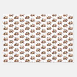 Hoja De Papel De Regalo Camello de navidades