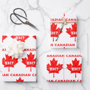 Hoja De Papel De Regalo ¿Canadá? Hoja de arce