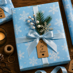 Hoja De Papel De Regalo Canción de la Nieve