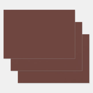 Hoja De Papel De Regalo Caput mortuum (color sólido)