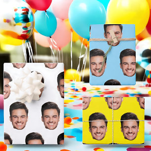 Hoja De Papel De Regalo Cara personalizado