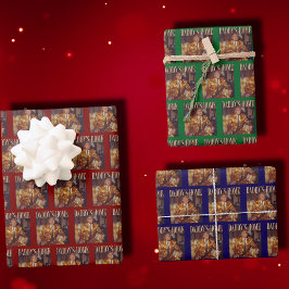 Hoja De Papel De Regalo Casa Blanca de Trump Daddys | Trump Gift