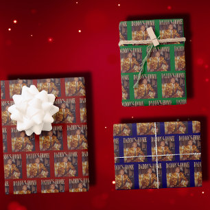 Hoja De Papel De Regalo Casa Blanca de Trump Daddys Trump Gift