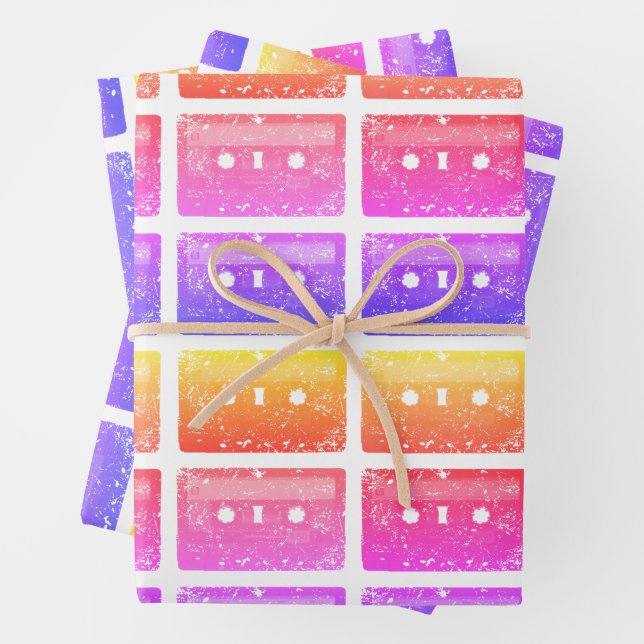 Hoja De Papel De Regalo Cassette, soy tan viejo (In situ)