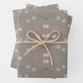 HOJA DE PAPEL DE REGALO CAT