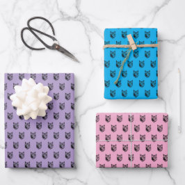 Hoja De Papel De Regalo Cat Animal Lover