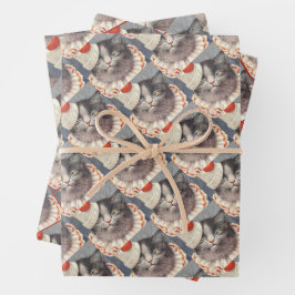 Hoja De Papel De Regalo Cat Clown by Arthur Thiele