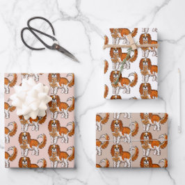 Hoja De Papel De Regalo Cavalier King Charles Spaniel Dog Lovers