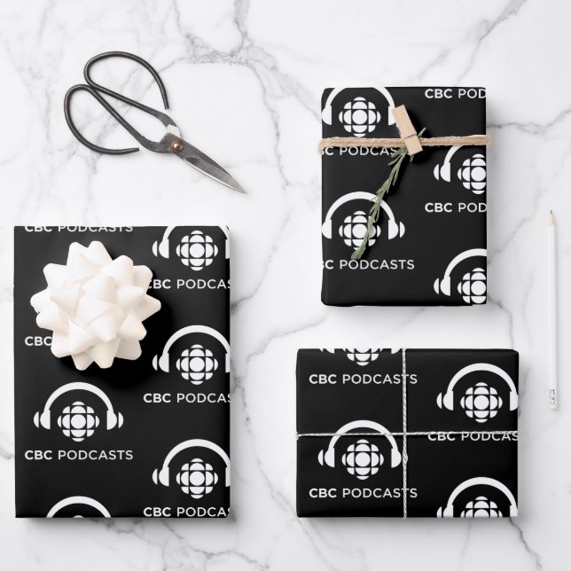 Hoja De Papel De Regalo CBC Podcasts (Anverso)