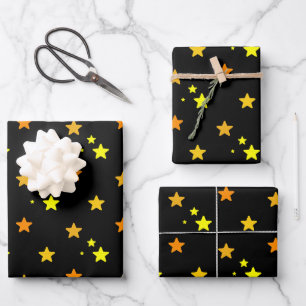 Hoja De Papel De Regalo Celestes