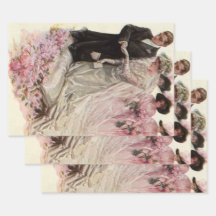 Ceremonia de boda victoriana vintage novia y novio