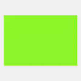 Hoja De Papel De Regalo Césped llano color verde medio mar 3 tonos