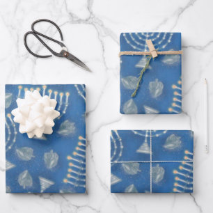 Hoja De Papel De Regalo Chanukah Chanukah