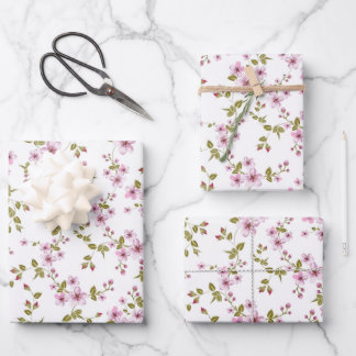 Hoja De Papel De Regalo Cherry blossom seamless pattern