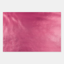 Hoja De Papel De Regalo Chic Glam Femenino Rosa Despedida de Soltera