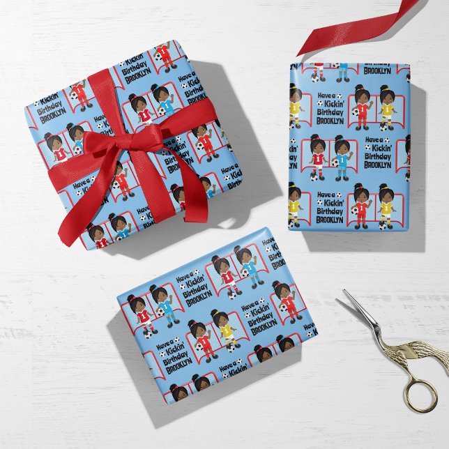 Hoja De Papel De Regalo Chica negro (Subido por el creador)