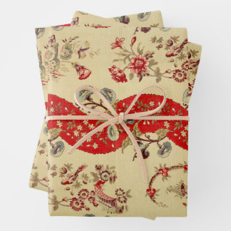 Hoja De Papel De Regalo Chinoiserie para Navidades
