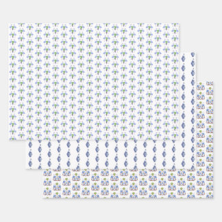 Hoja De Papel De Regalo Chinoiserie Tableaus Wrapping Paper