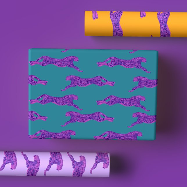 Hoja De Papel De Regalo Chita rosa caliente brillante y audaz (Subido por el creador)