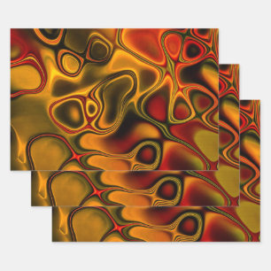 Hoja De Papel De Regalo Chocolate fundido