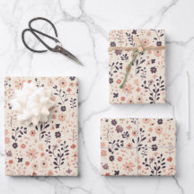 Chorreo Rosa Boho Morado Coral Floral Baby Shower