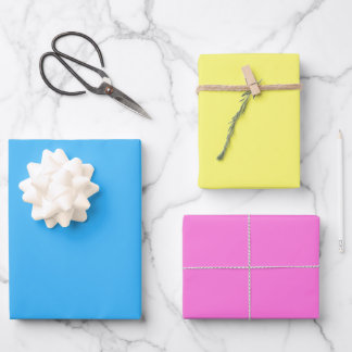 Hoja De Papel De Regalo Christmas fairytale blue pink yellow
