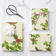 Christmas Holy INPAKPAPIER VEL