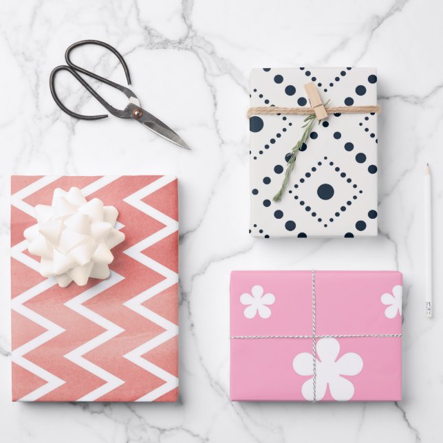 Hoja De Papel De Regalo Christmas plaid coordinating (Anverso)