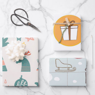 Hoja De Papel De Regalo christmas reindeer