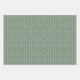 Hoja De Papel De Regalo Christmas wrapping paper 3 flat sheet 