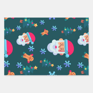 Hoja De Papel De Regalo Christmas wrapping paper, Santa Claus