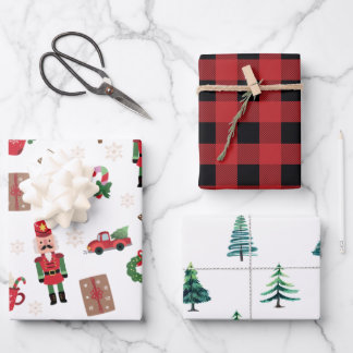 Hoja De Papel De Regalo Christmas Wrapping Paper Sheets