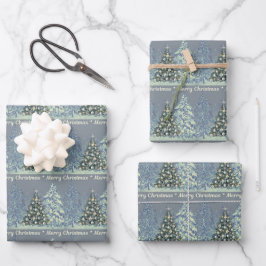 Hoja De Papel De Regalo Christmas Wrapping Paper - Winter Woodland