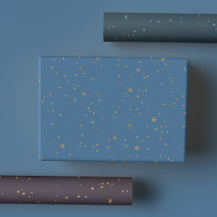 Hoja De Papel De Regalo Cielo de la noche de la estrella celeste de la mar